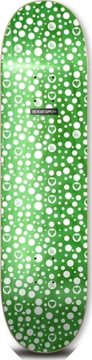 The heart supply Luxury Spots (Green/White) deck