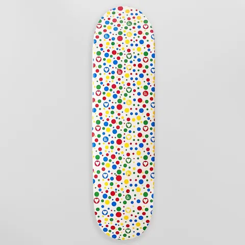 The heart supply Polka Hearts White deck