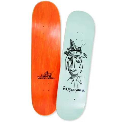 The Heated Wheel Grasshopper Guy deck