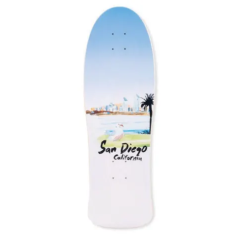 The Heated Wheel Heated Wheel Cruiser San Diego deck