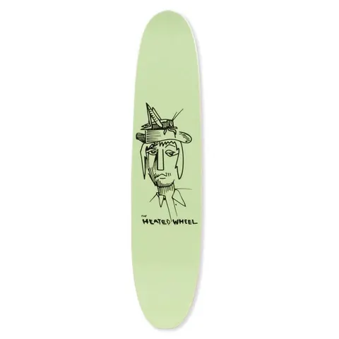 The Heated Wheel Heated Wheel Polarizer Grasshopper Guy Mint deck