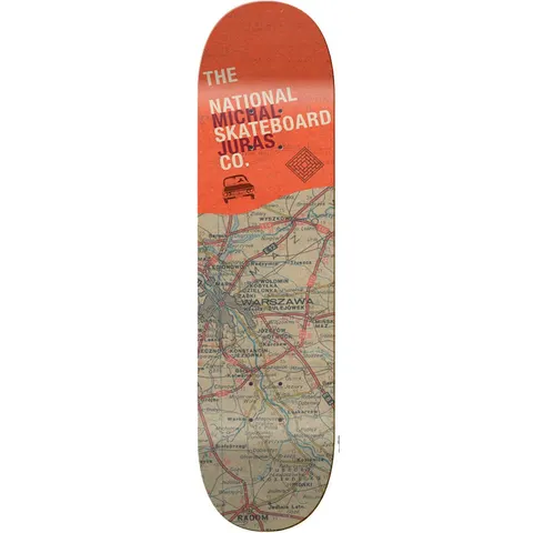 The National Michal Juras Warsaw Map deck