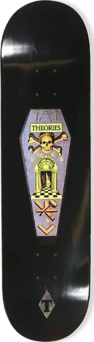 Theories Skate Coffin '' (Pre-Gripped) deck