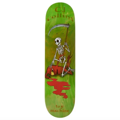 Toy Machine CJ Collins Reaper Skeleton deck