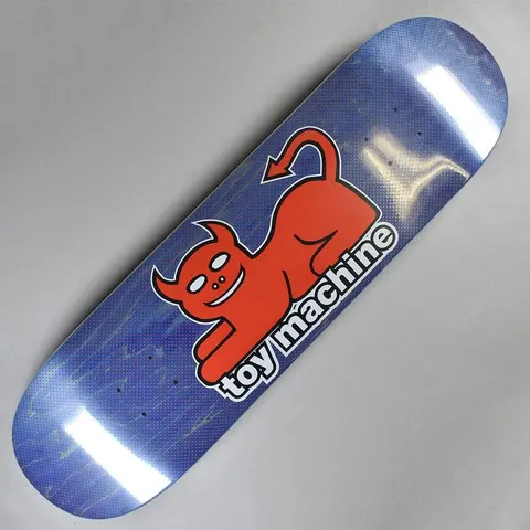 Toy Machine Devil Cat (Blue Stain) deck