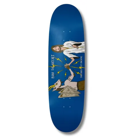 Toy Machine Thrasher Bury The Hatchet (Egg Shaped) deck