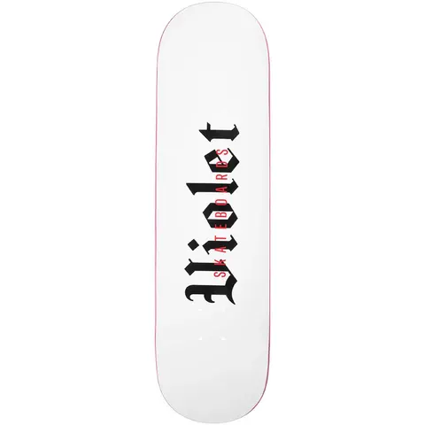 Violet Old English White deck