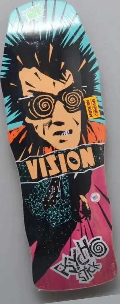Vision Street Wear Psycho Stick (Pink Stain) deck
