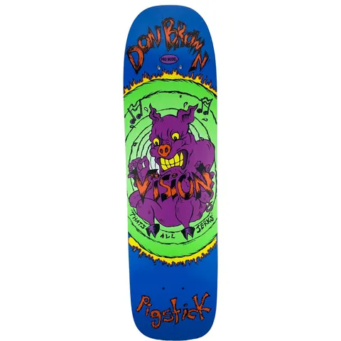 Vision Street Wear Vision Don Brown Pig Stick OG deck