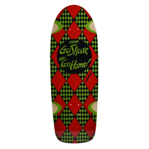 Vision Street Wear Vision Go Skate or Go Home deck