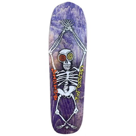 Vision Street Wear Vision Groholski Skeleton Modern Shaped deck