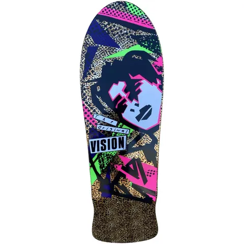 Vision Street Wear Vision Original MG Leopard Color way deck