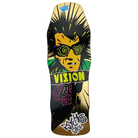Vision Street Wear Vision Original Psycho Stick Colorway (Gold Foil) deck