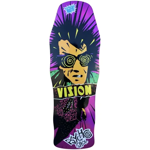Vision Street Wear Vision Psycho Stick Pink color way deck