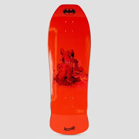 Welcome Knockout Red / Black Drip on Early Grab deck