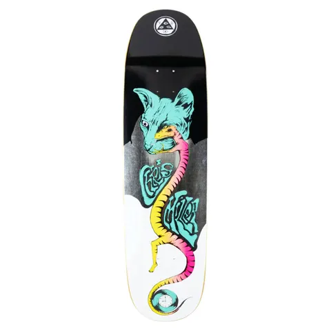 Welcome Left Eye Chris Miller Pro Model On Catblood 2.0 (Black / White) deck