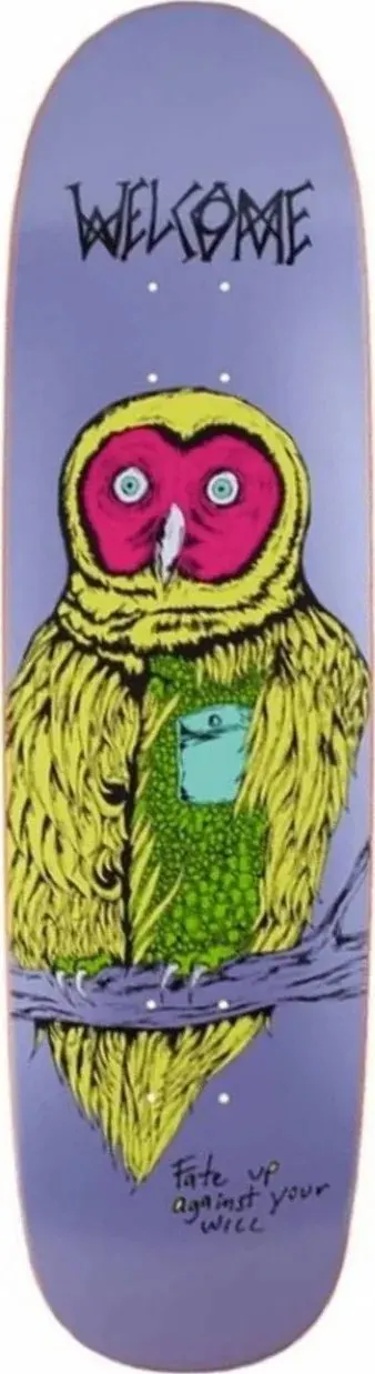 Welcome Owl Waxing Moon Shape deck