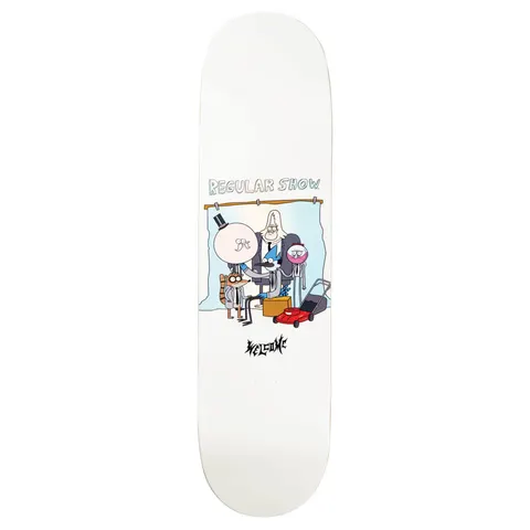 Welcome REGULAR SHOW X - Group Portrait on Popsicle deck