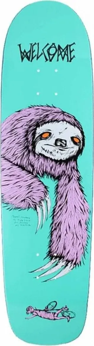 Welcome Sloth on Waxing Moon deck