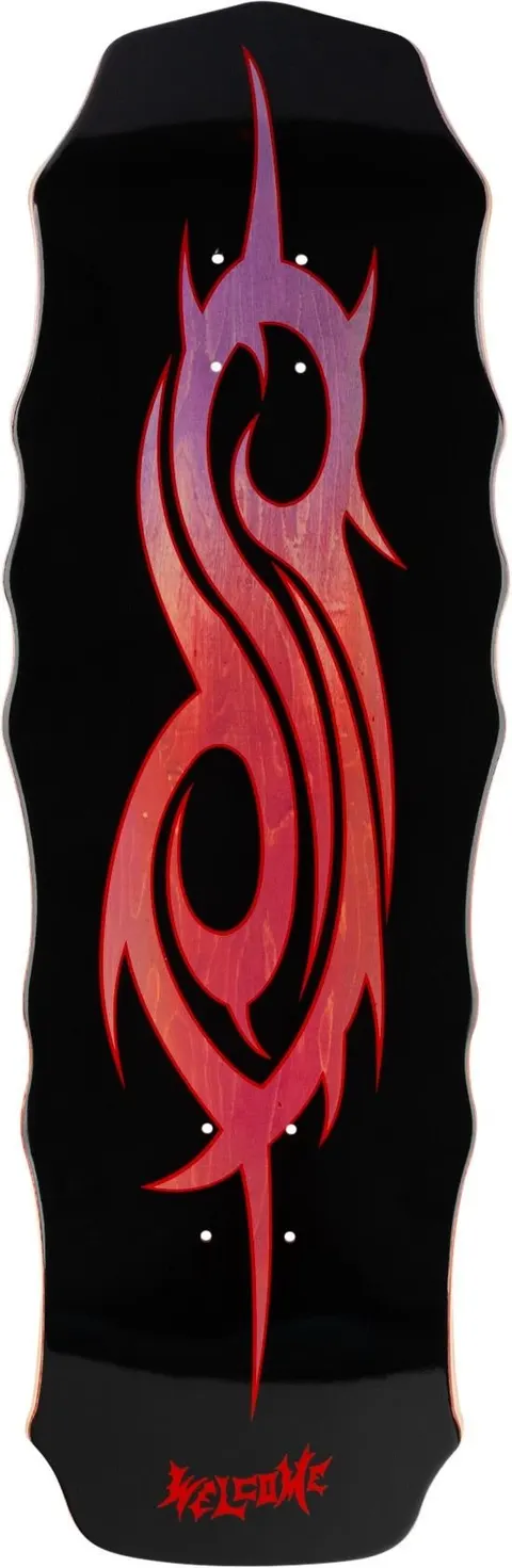 Welcome Tribal S on Widow 10 (Purple / Red Stain) deck