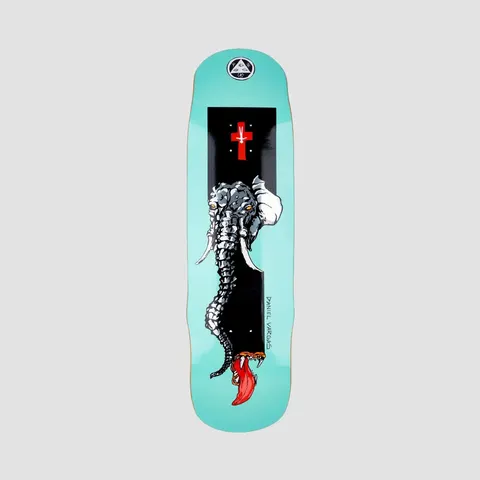 Welcome Tusk on Effigy Daniel Vargas Pro Teal/ (Silver Foil) deck