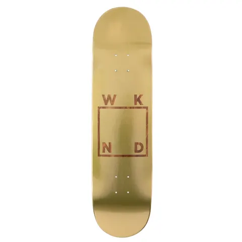 WKND Gold Plated Logo - (VA) deck