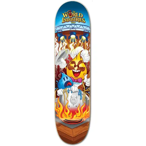 World Industries Cooked deck