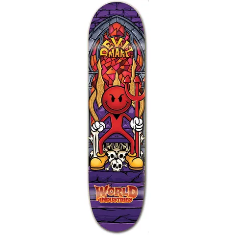 World Industries Devilman Stained Glass deck