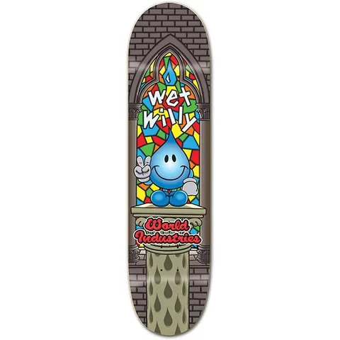World Industries Willy Stained Glass deck