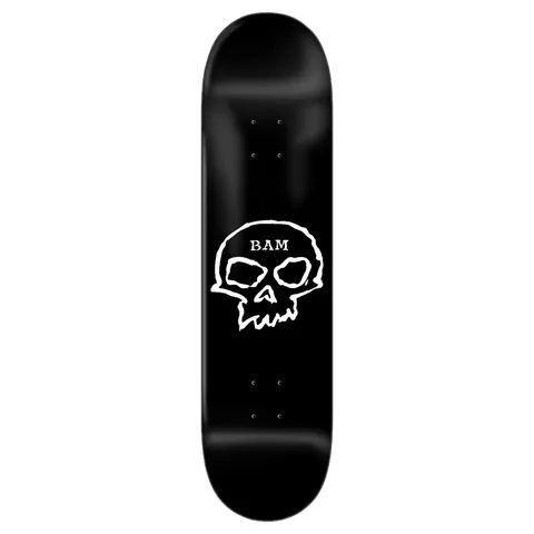 Zero Bam Single Skull (Black) deck