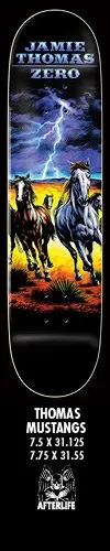 Zero Jamie Thomas Mustangs deck