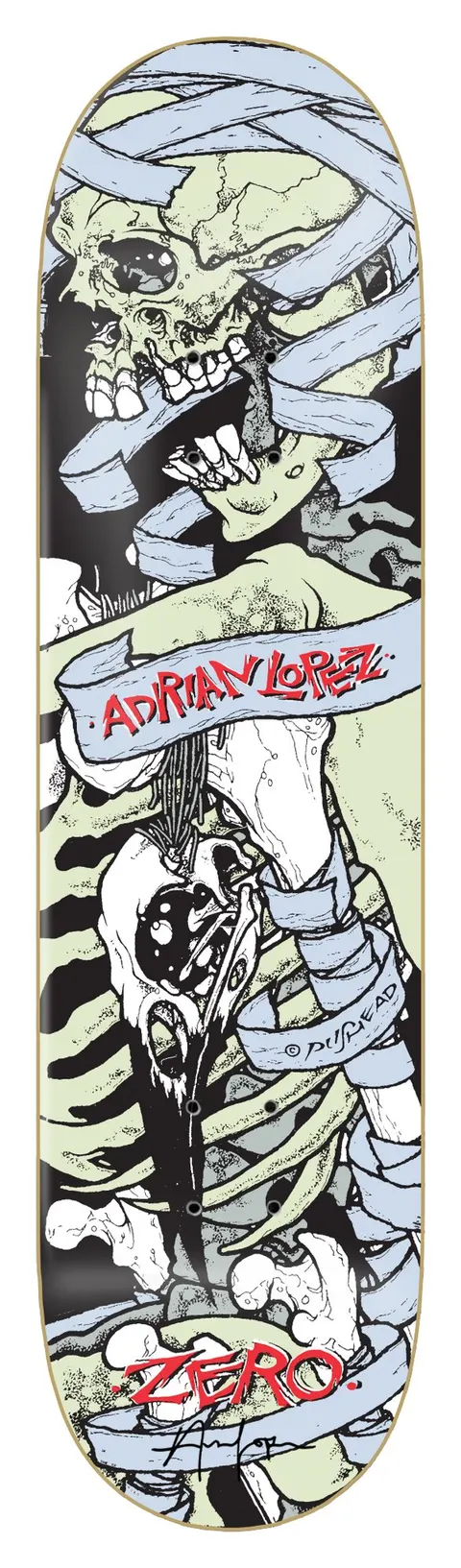 Zero Lopez - Pushead - 30 Year deck
