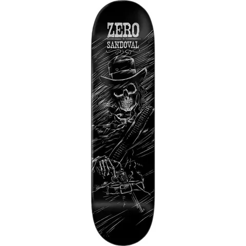 Zero Sandoval Gunslinger 30 Year Resin7 Dipped Black deck