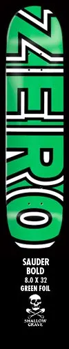 Zero Sauder Bold (Green Foil) deck