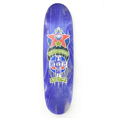Dogtown Jim Muir Triplane Egg 9 - Assorted Stains deck