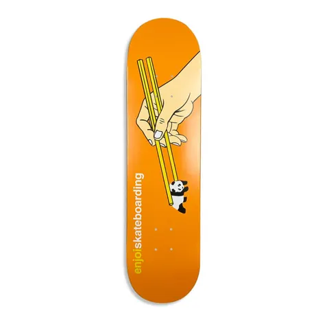 Enjoi chopsticks orange deck