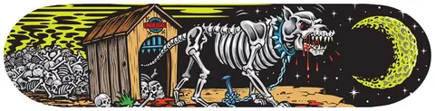 Skull Dog by Jimbo Phillips