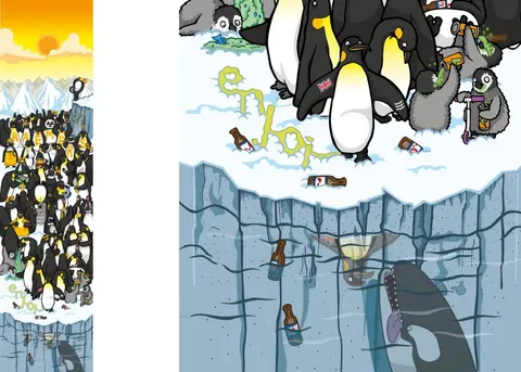 Enjoi Skateboards: Penguin Party (3 of 4) by Rob Mathieson