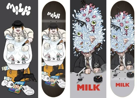 Milk Skateboards: Cult Films by Rob Mathieson