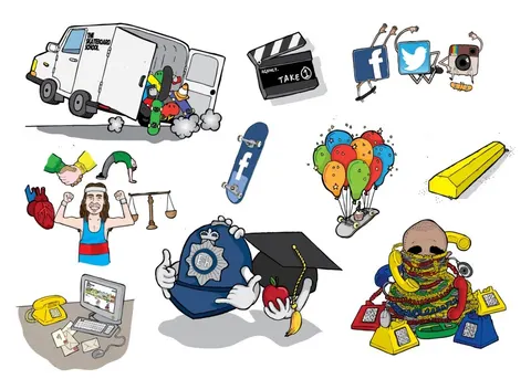 The Skateboard School (3 of 5) by Rob Mathieson