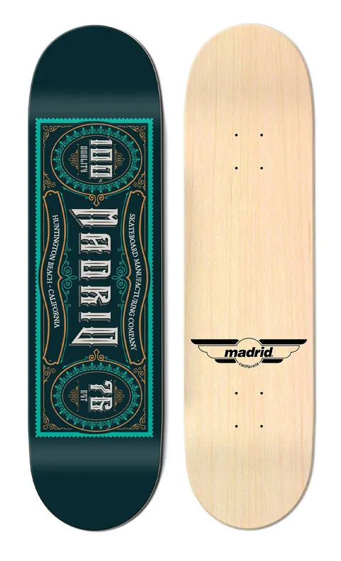 Madrid Distillery 8.5 deck
