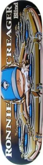 Blind Ronnie Creager Mixmaster deck