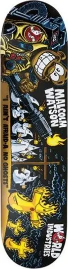 World Industries Malcolm Watson Hoodbusters deck