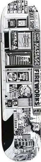 World Industries Stick-O-Rama 3 (PG Version) deck