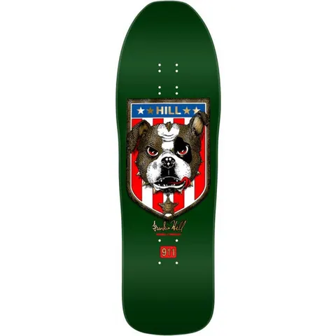 Powell Peralta Frankie Hill Bulldog Green deck
