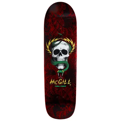 Powell Peralta Mike McGill Skull & Snake FLIGHT Yellow/Red deck