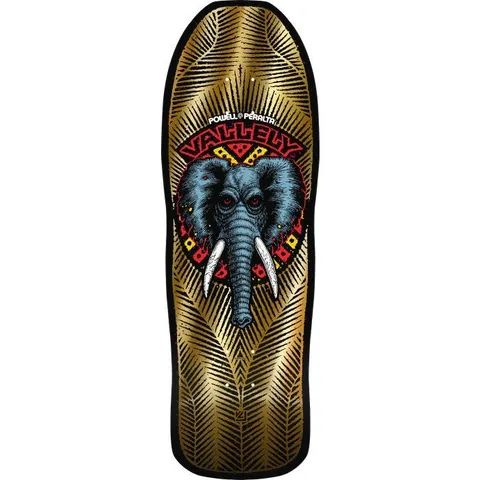 Powell Peralta Mike Vallely Elephant Gold Foil deck