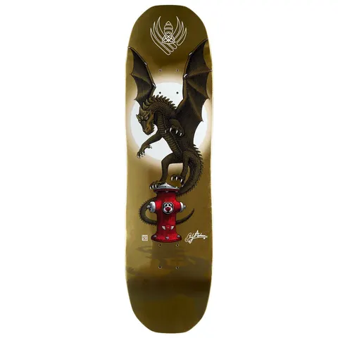 Powell Peralta Pro Andy Anderson Hydrant FLIGHT Gold Foil - Shape 311 deck