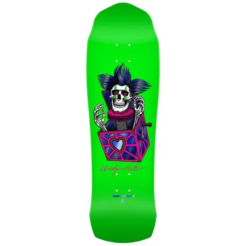 Powell Peralta Pro Chris Hiett Skull 7-Ply deck