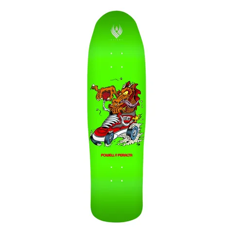 Powell Peralta Pro Steve Caballero Half Cab Lime Flight - Shape 216 K21 deck